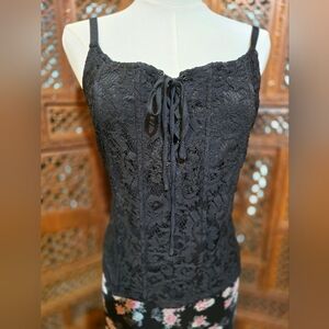 Torrid Black Lace Camisole Top